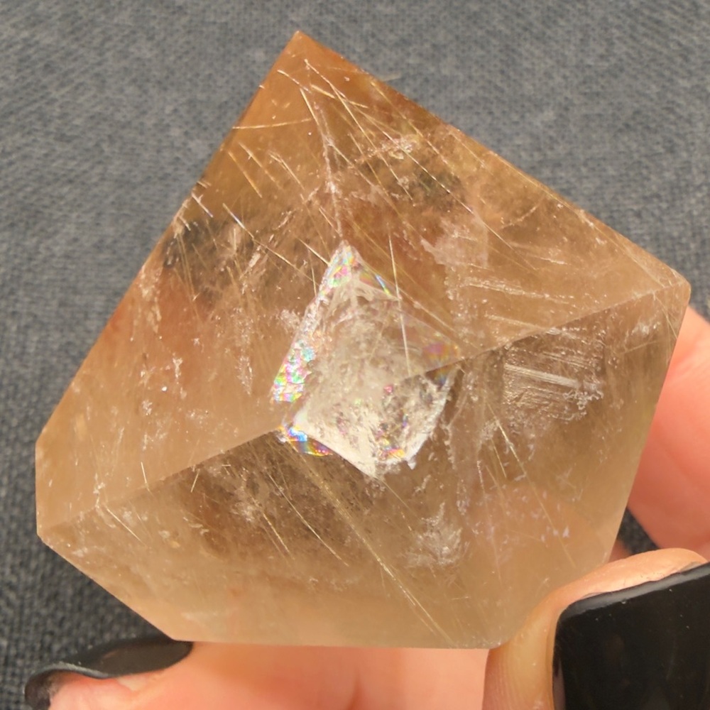 Smoky Rutilated Quartz Cupcake - Picture 5 of 7